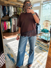 Evelyn Lace Top