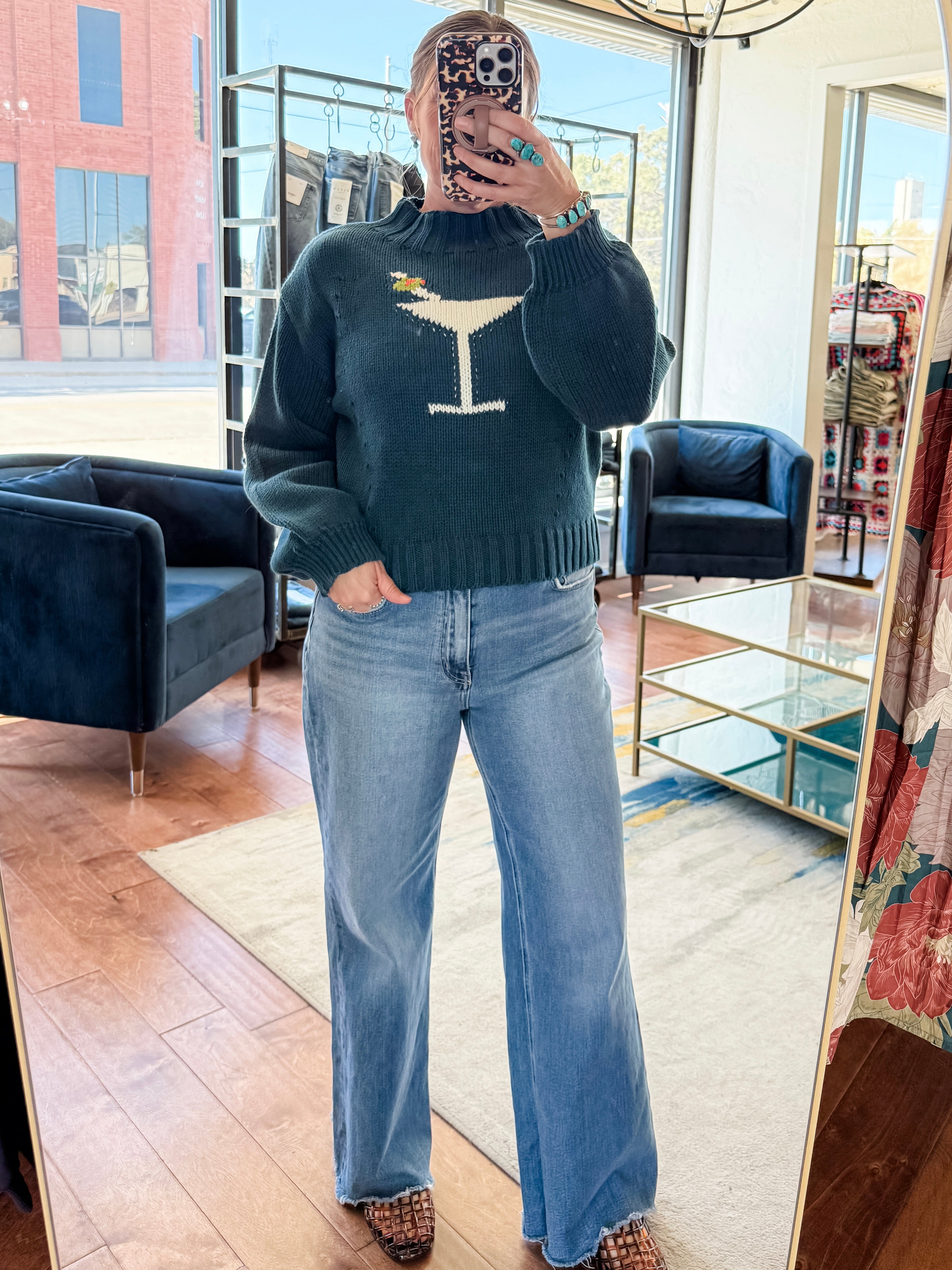 Make Me A Martini Sweater