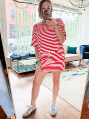 Picnic Striped Skort