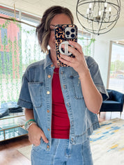The Heritage Denim Top