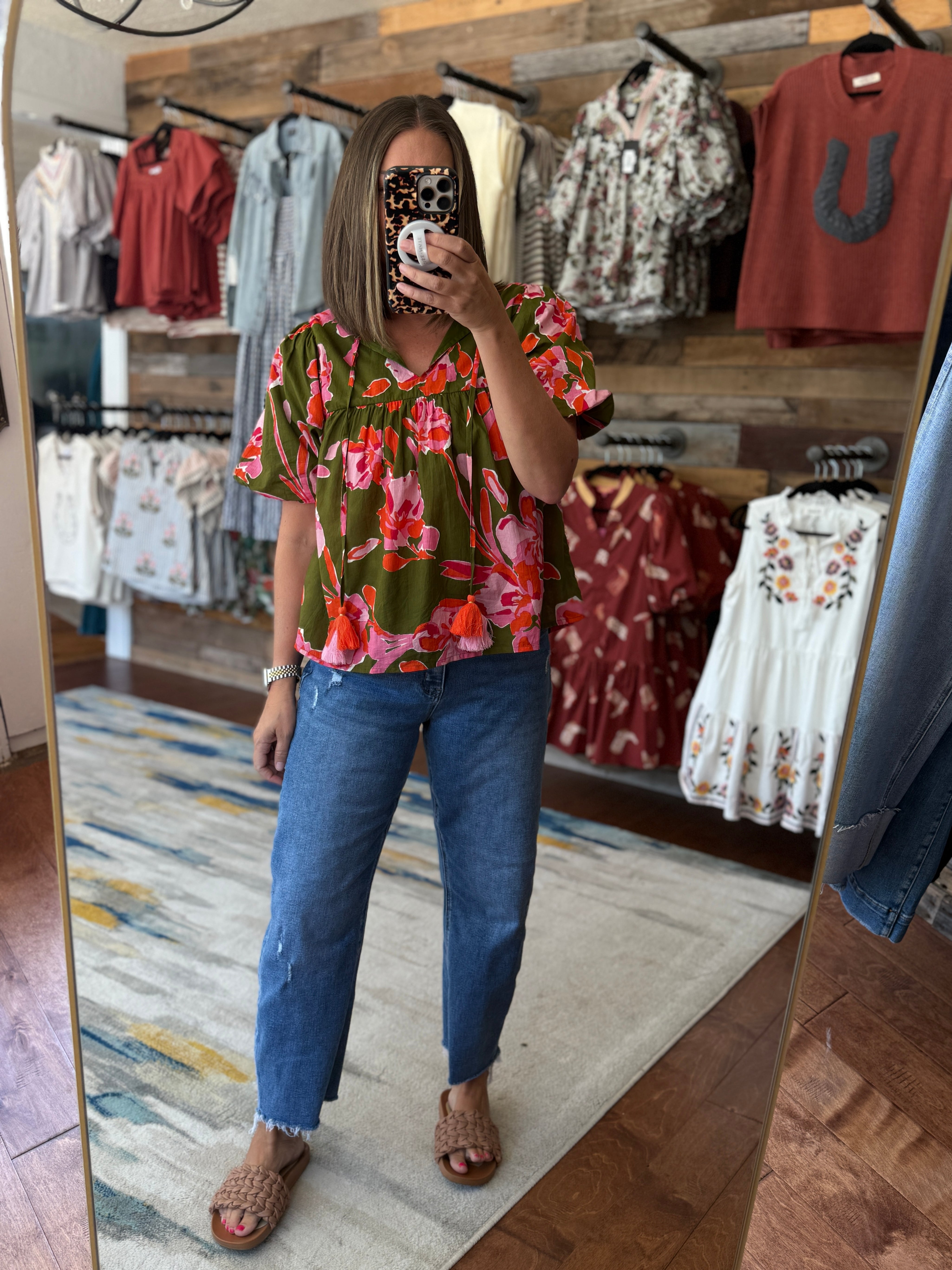 Autumn Orchid Blouse