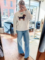 Cowboy Dachshund Sweater