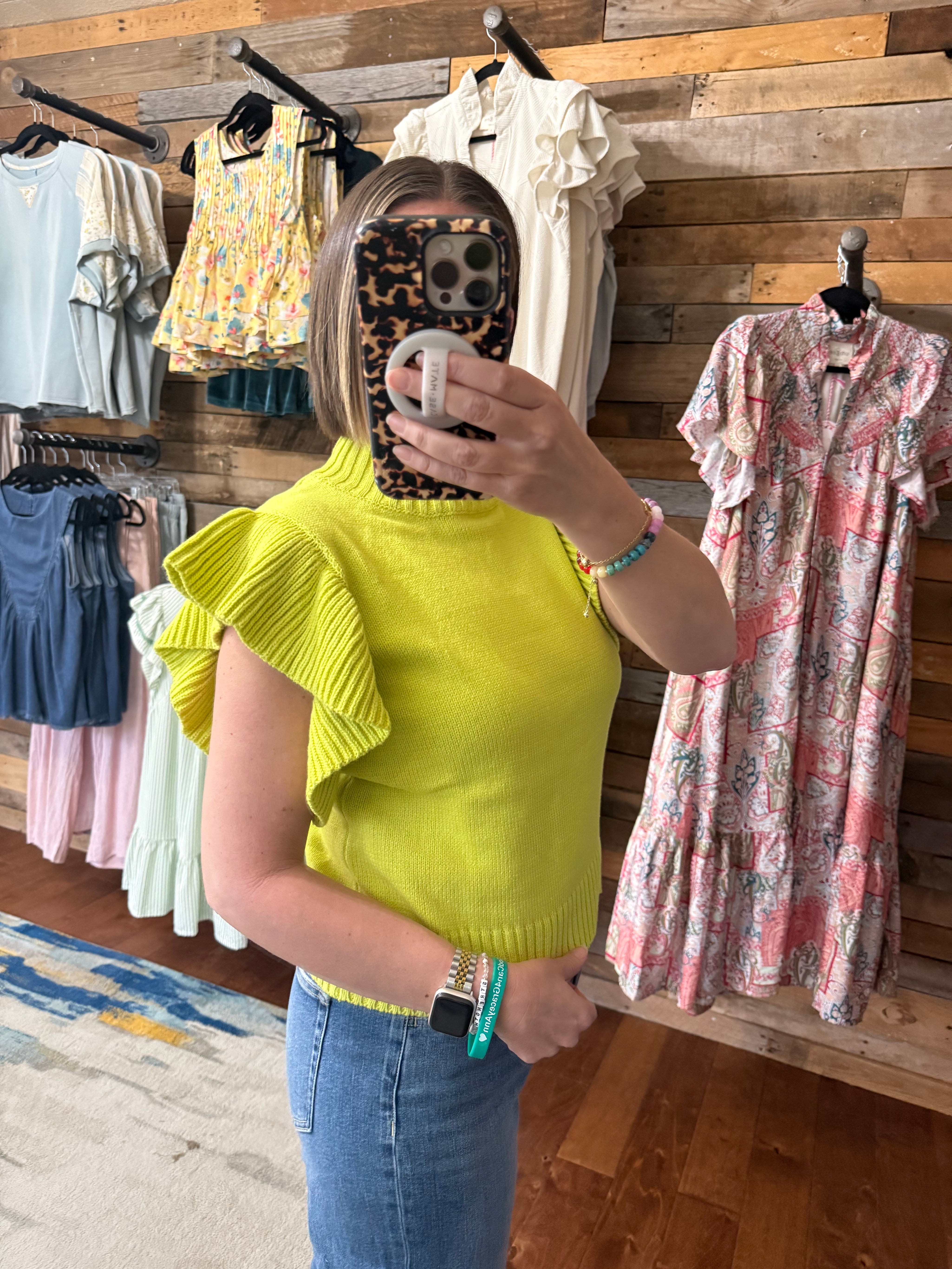 Marlowe Ruffle Sweater