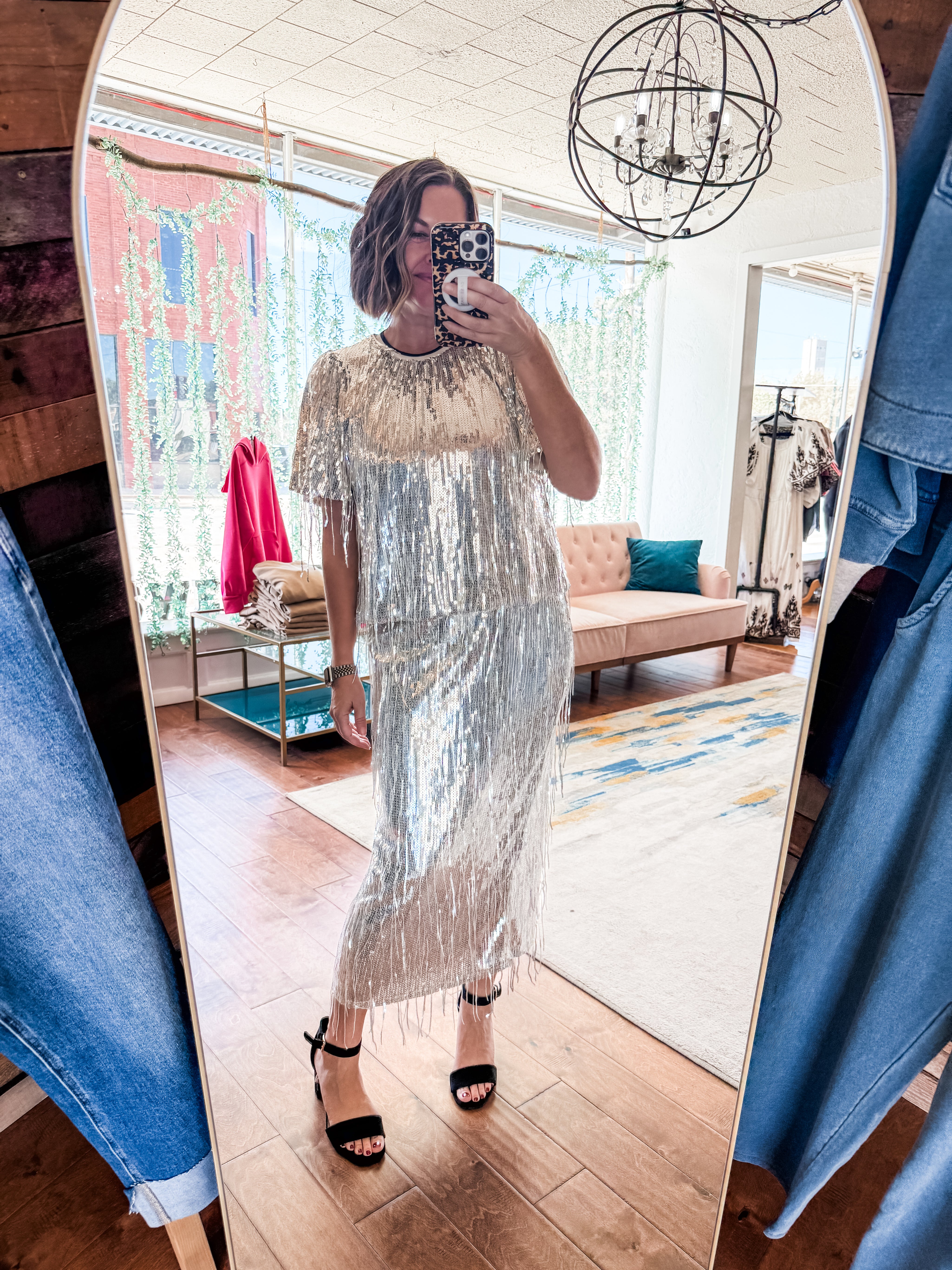 The Sparkle Fringe Top