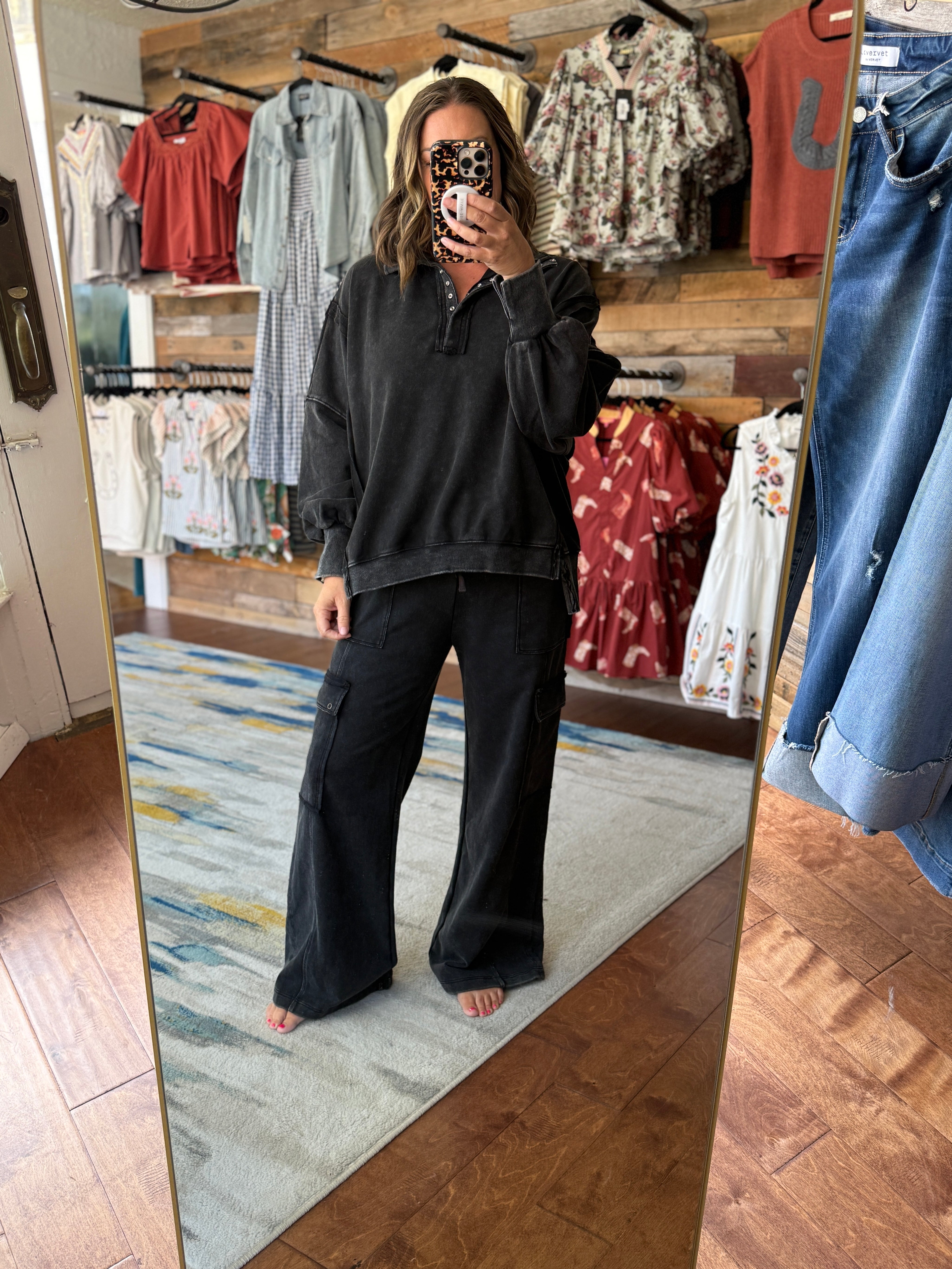 Snow Washed Pullover