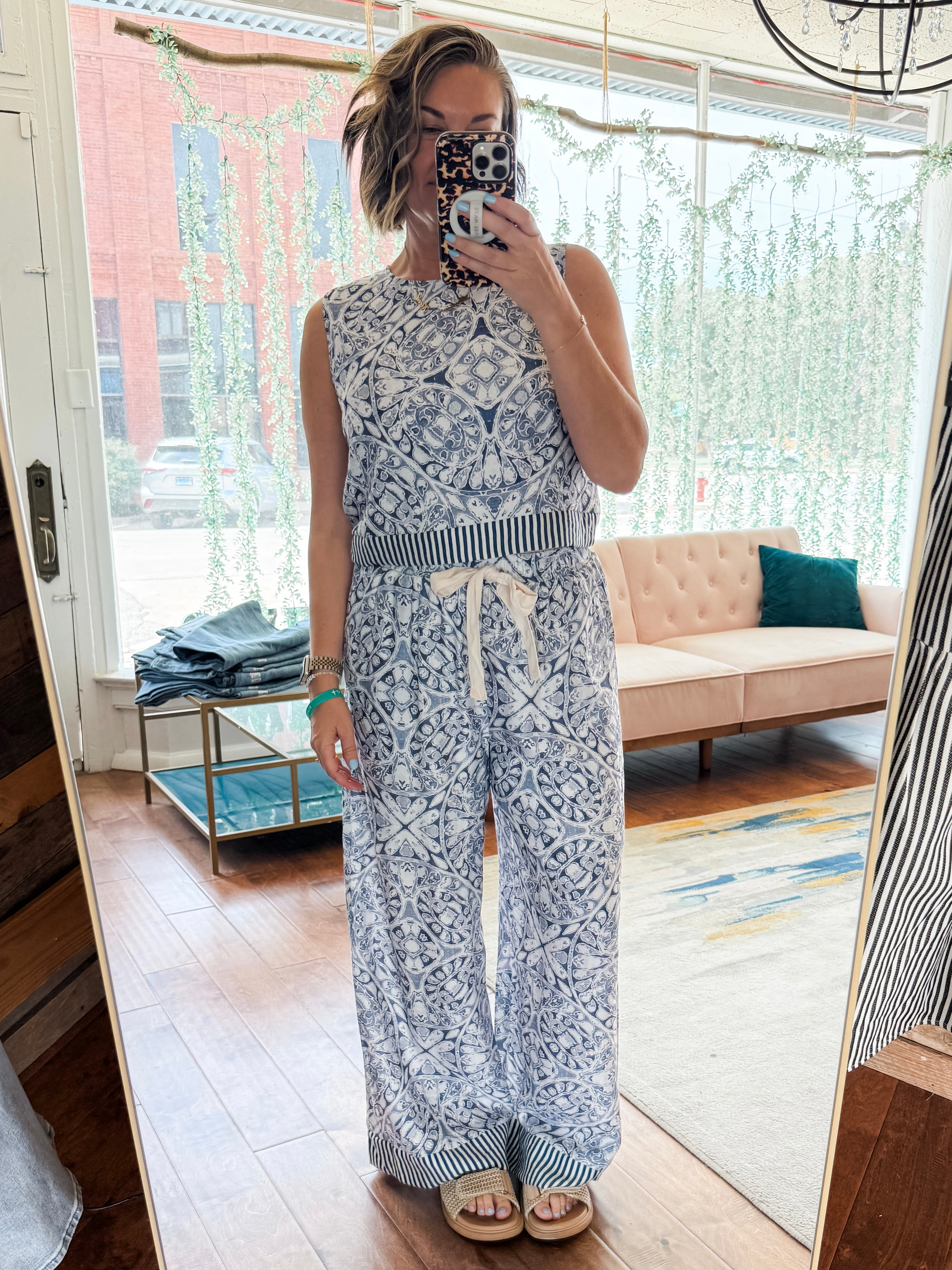 Moroccan Mosaic Pant Set