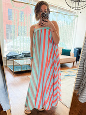 Serafina Striped Maxi