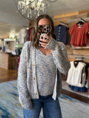 Paloma Blue Confetti Cardigan