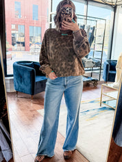 Mocha Spot Pullover