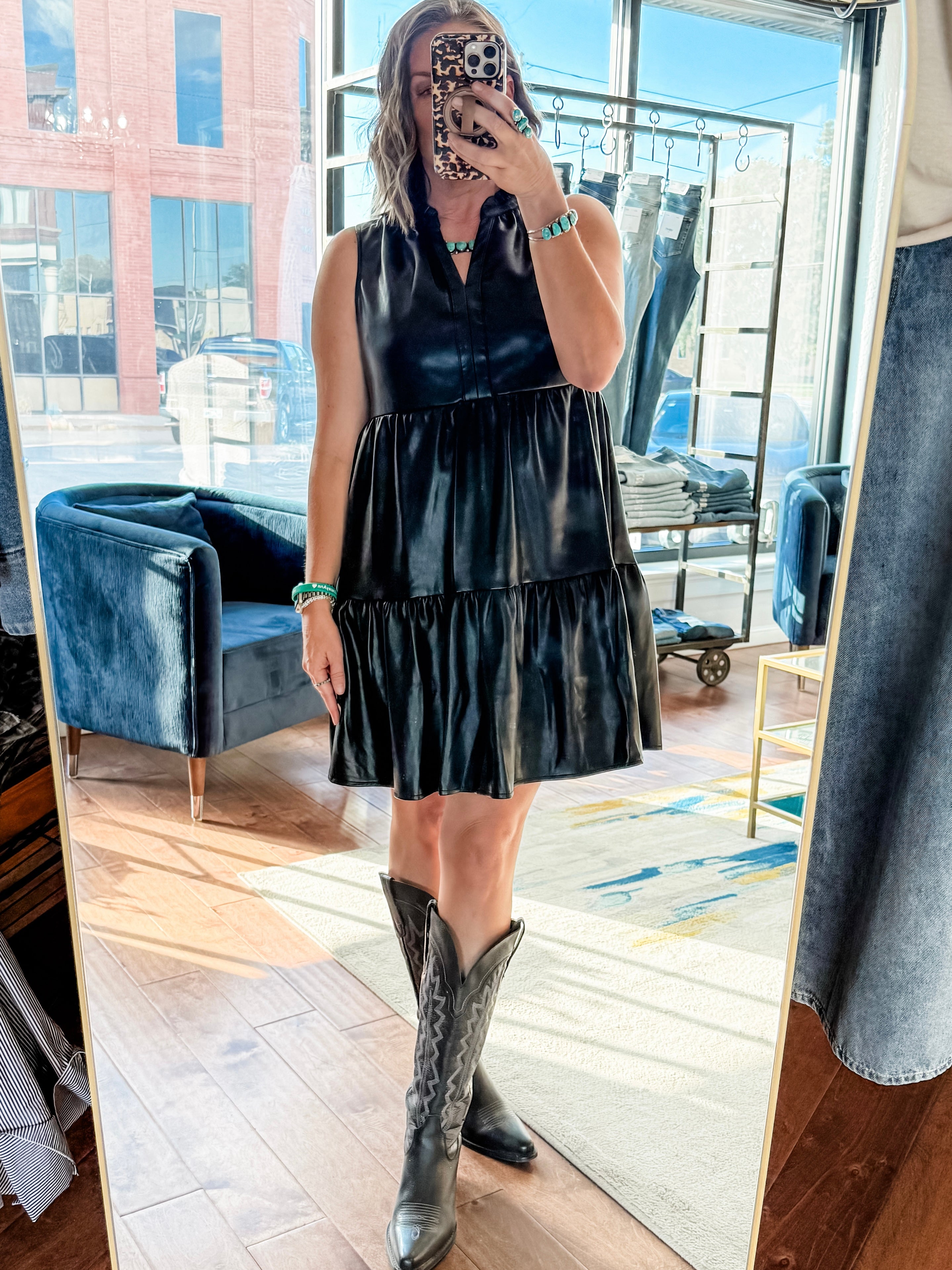 Lubbock Leather Dress