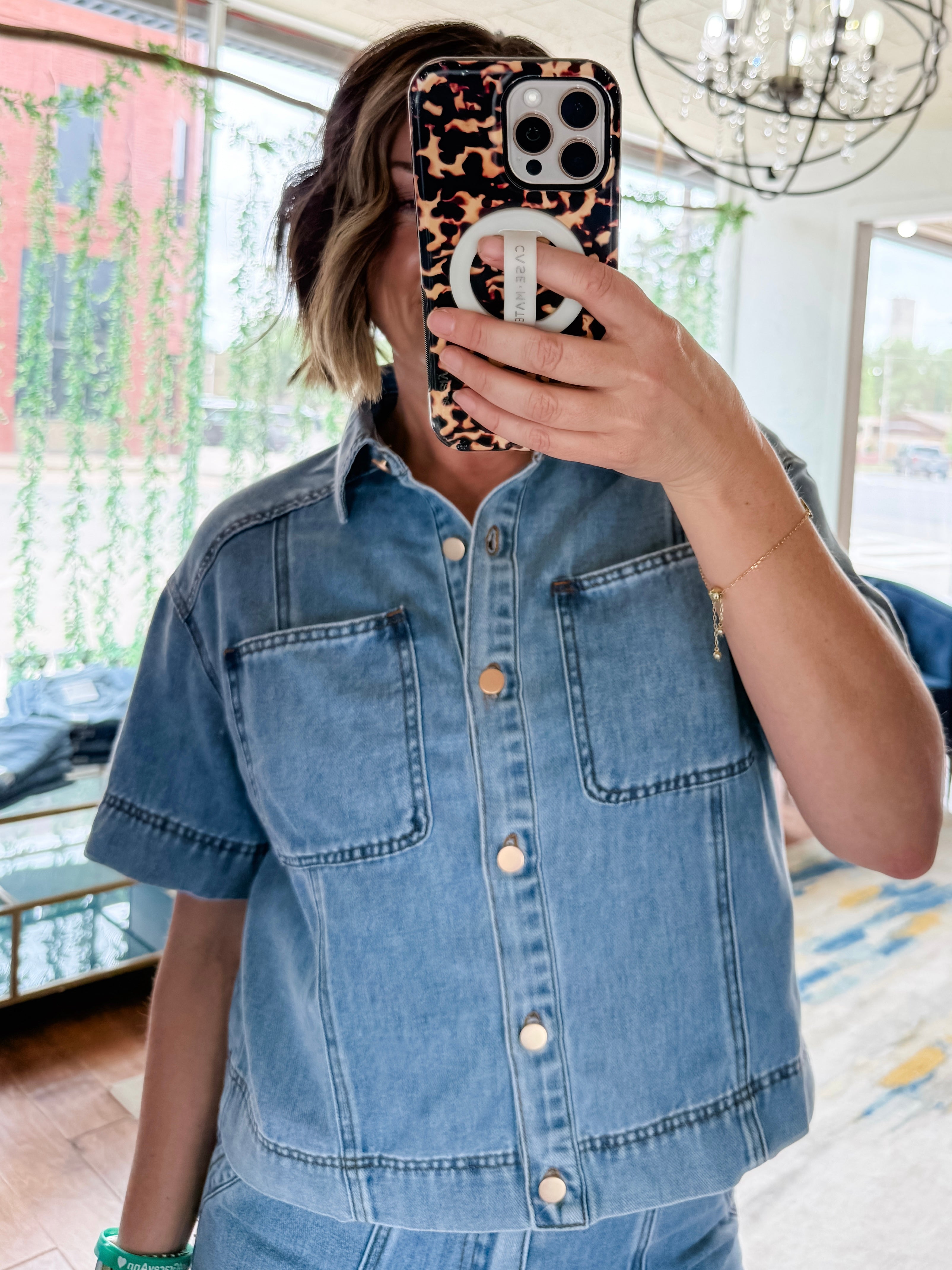 The Heritage Denim Top