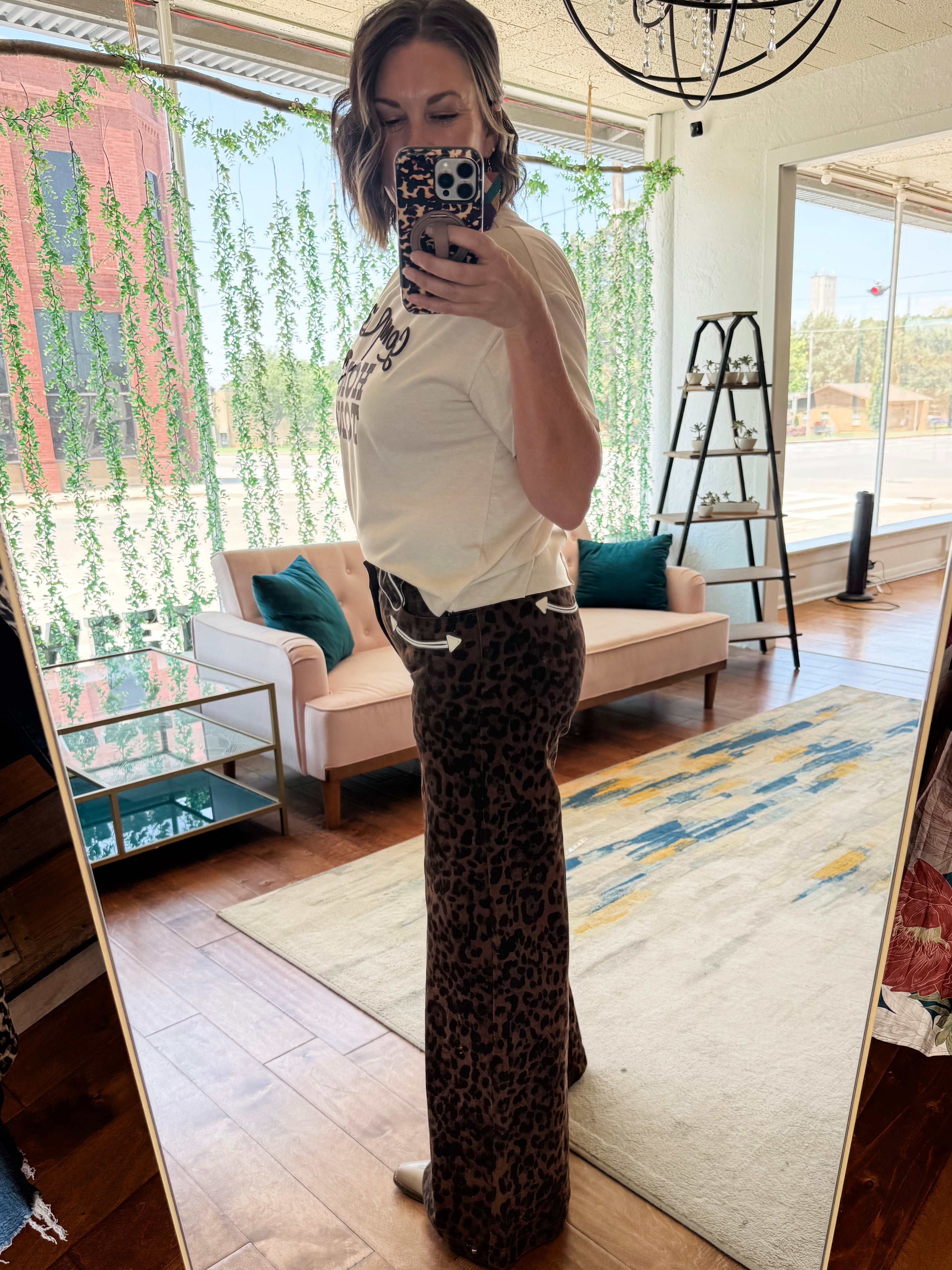 Western Smiley Jeans
