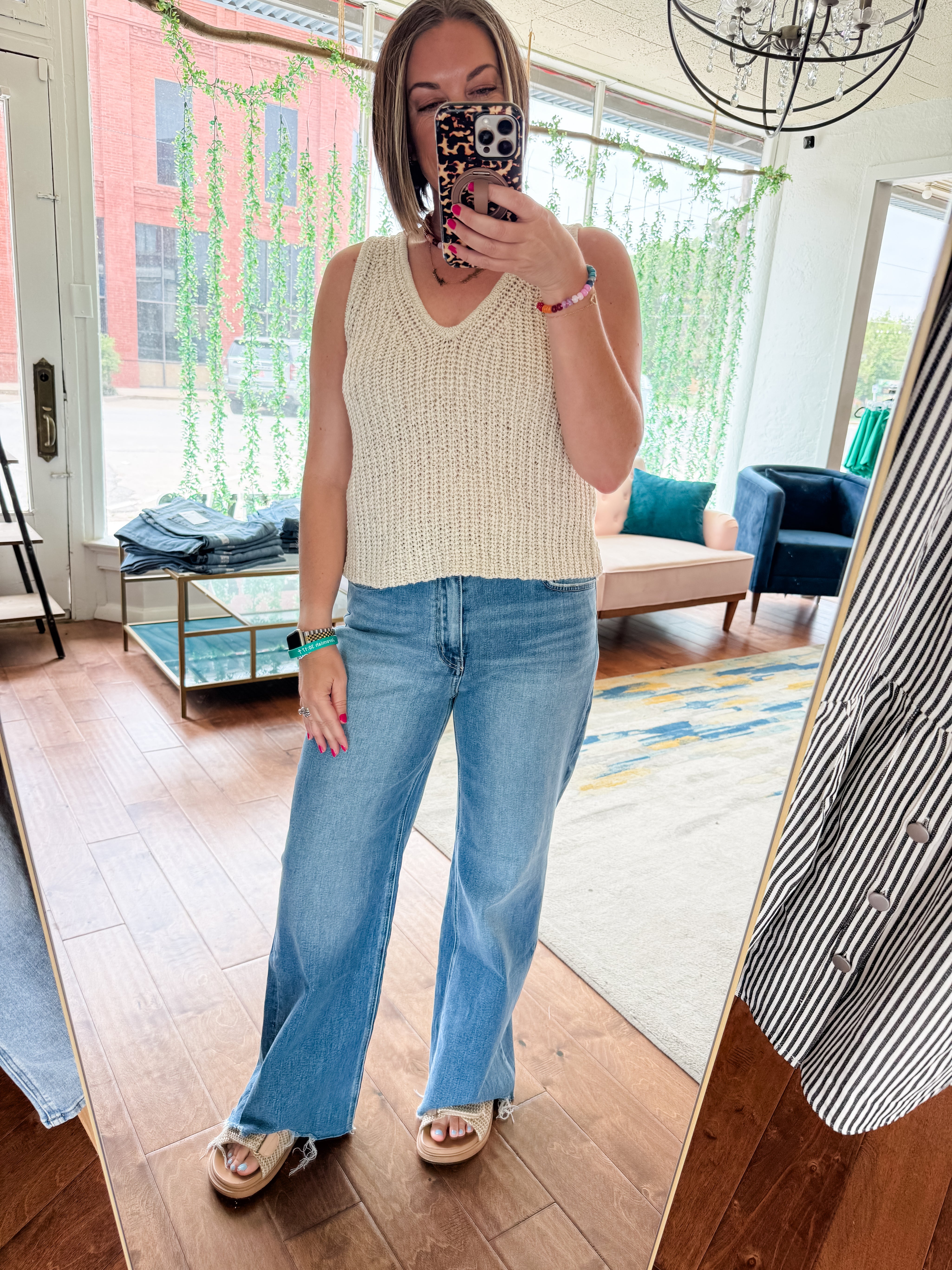 Summer Knit Tank Top