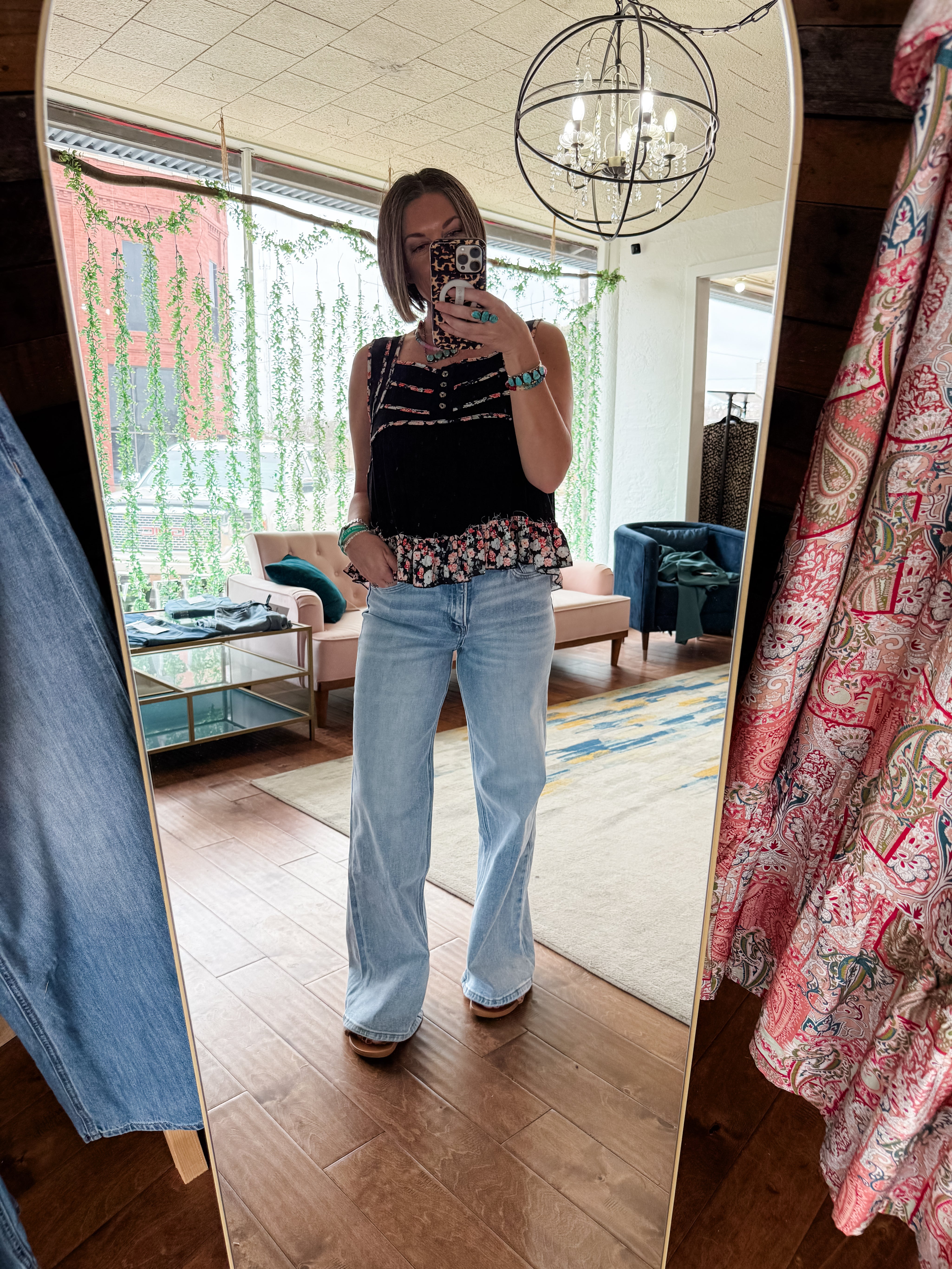 Midnight Garden Button Tank