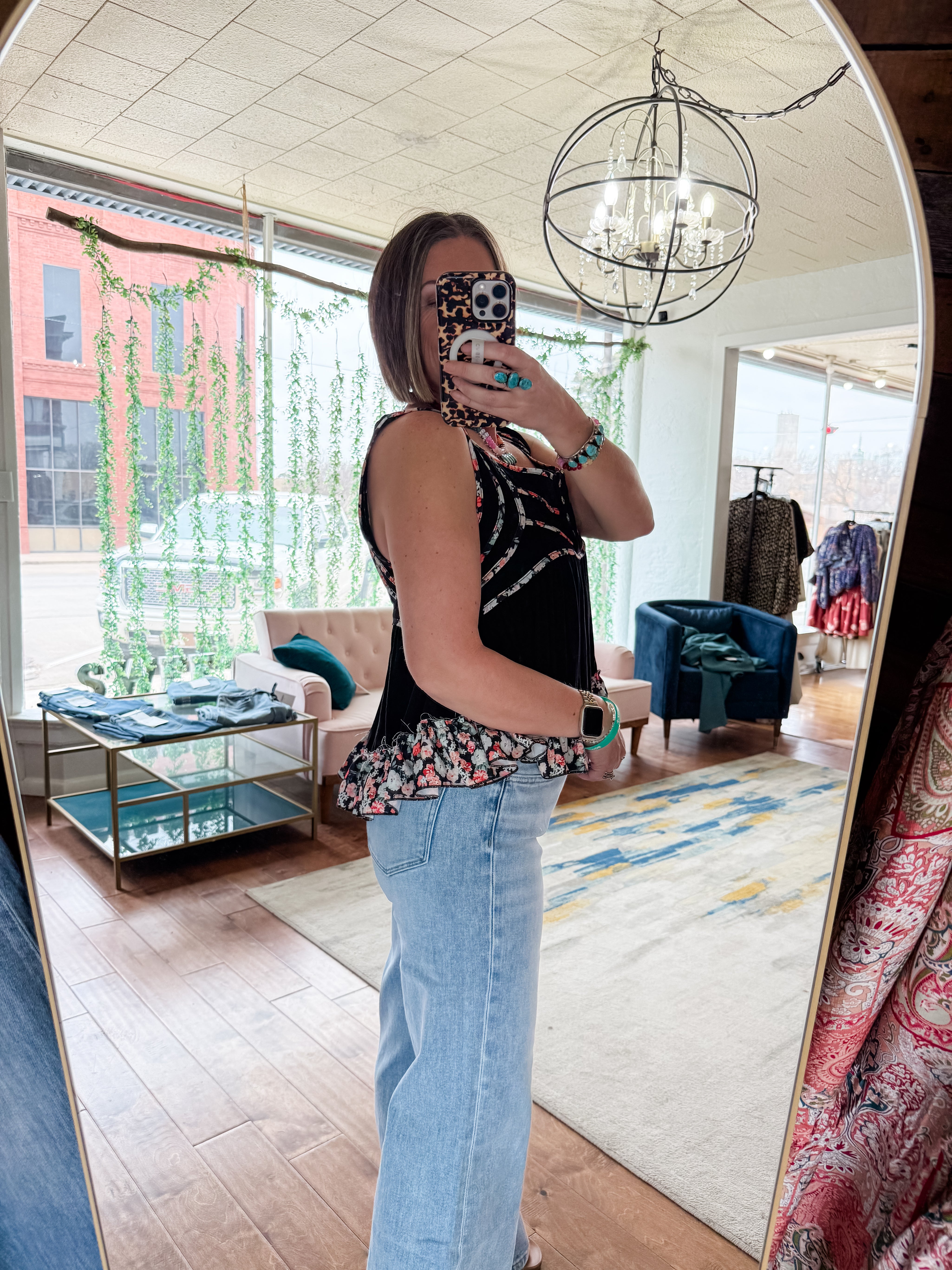 Midnight Garden Button Tank