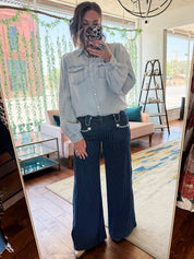 Double Pocket Denim Shirt