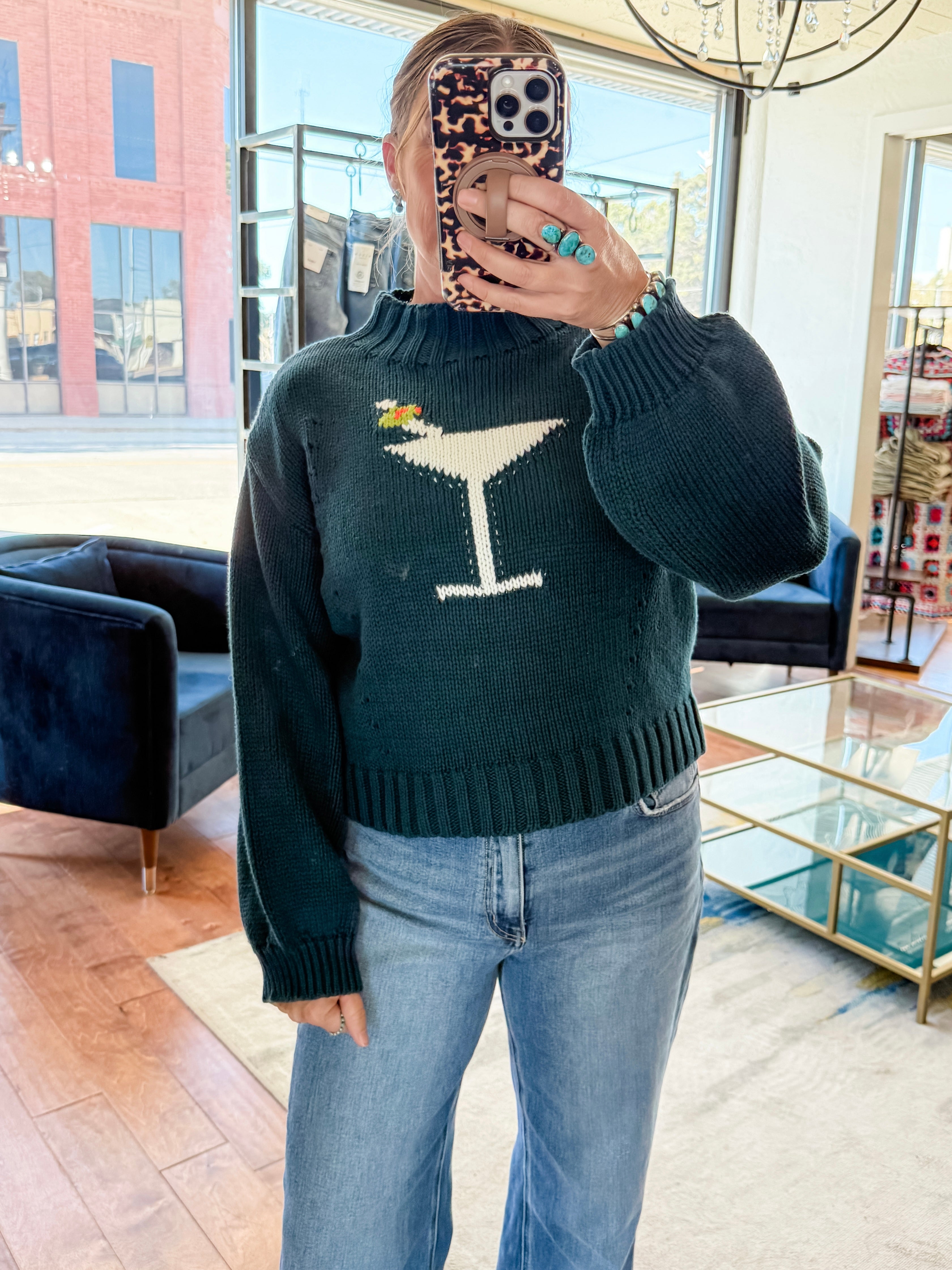 Make Me A Martini Sweater