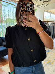 Bubble Hem Top/Jacket