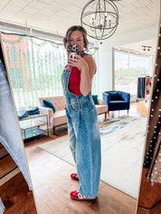 Barrel Jean Overalls