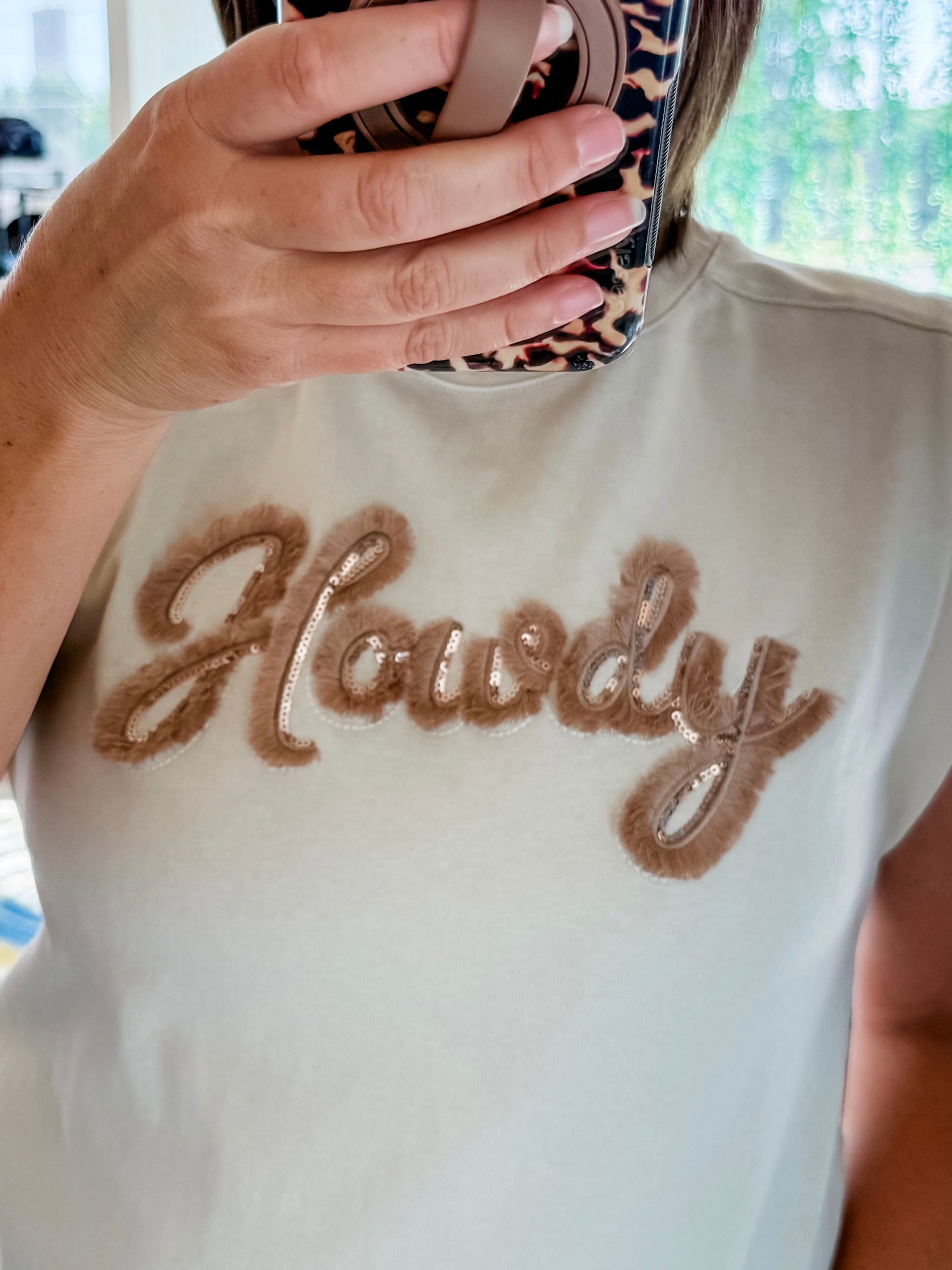 Howdy Muscle Tee