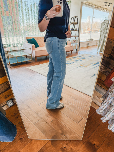 High Rise Vintage Flare Jeans