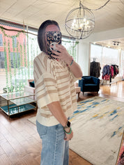 Fresh Striped Everyday Sweater