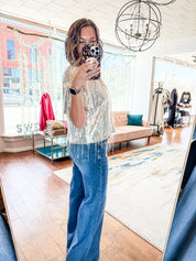 The Sparkle Fringe Top