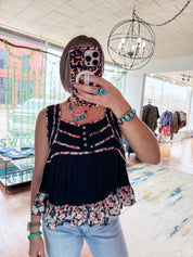 Midnight Garden Button Tank