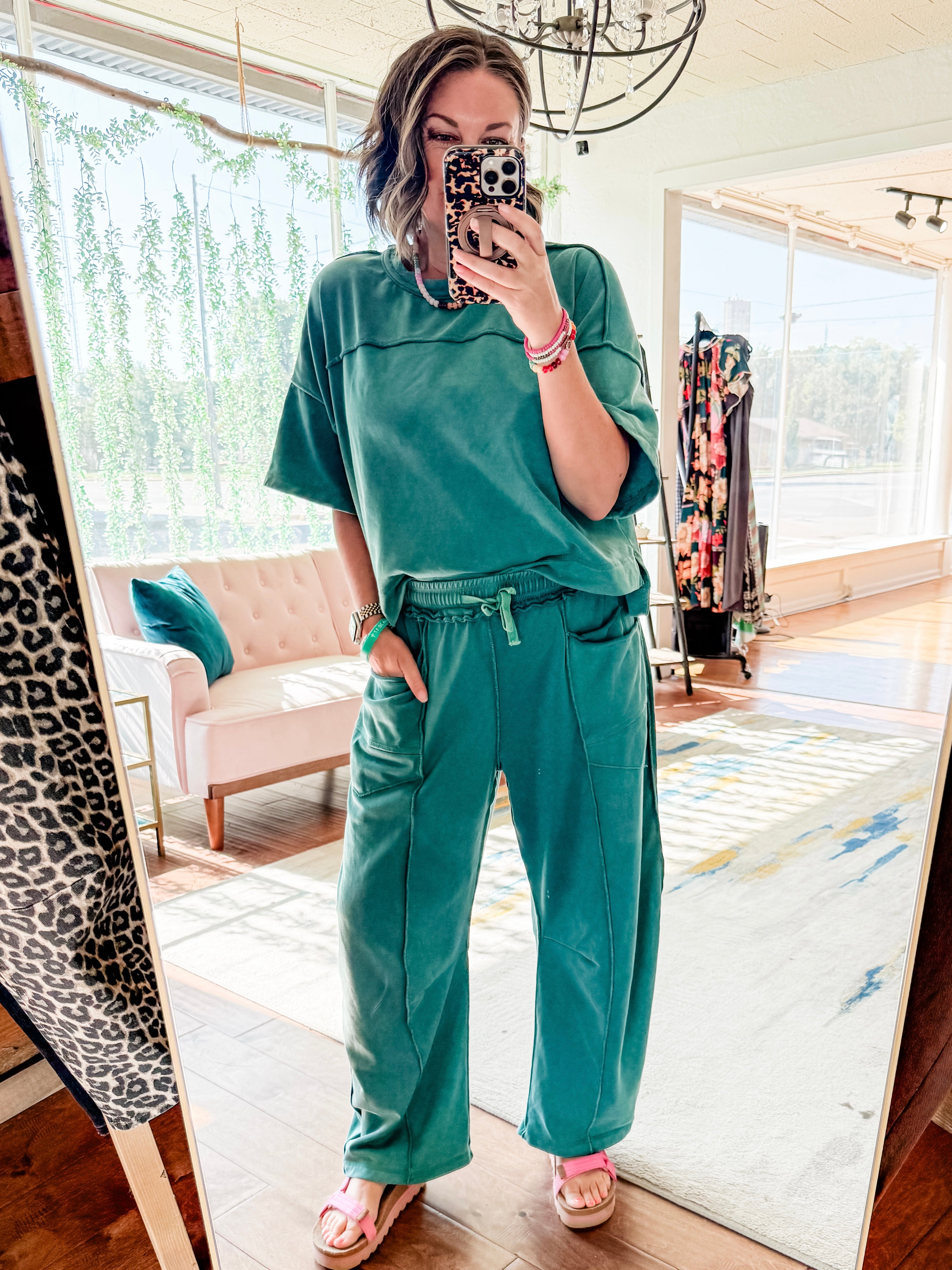 Cas Barrel Pant Set