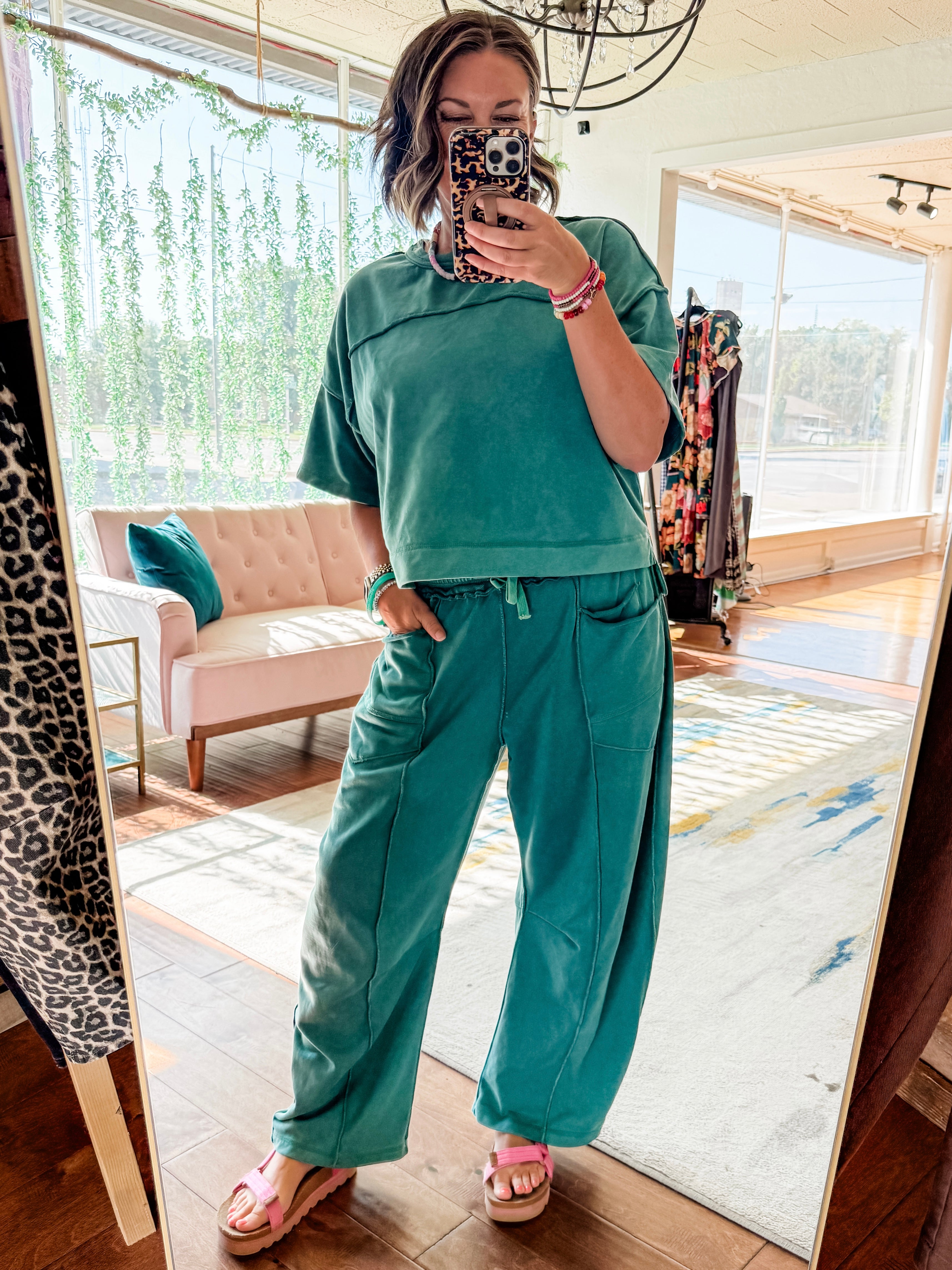 Cas Barrel Pant Set