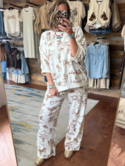 Ranchin' Graphic Joggers