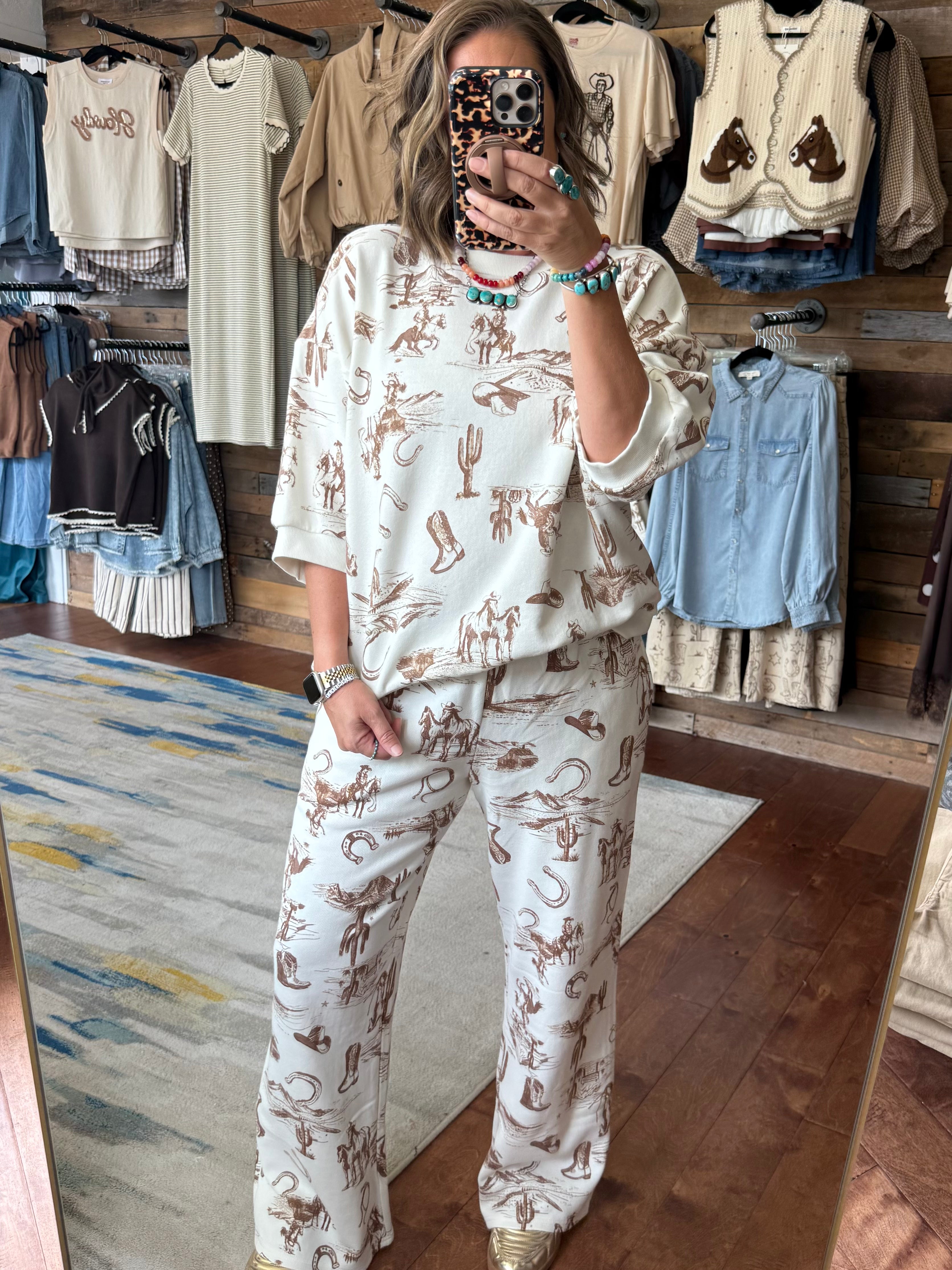 Ranchin' Graphic Joggers