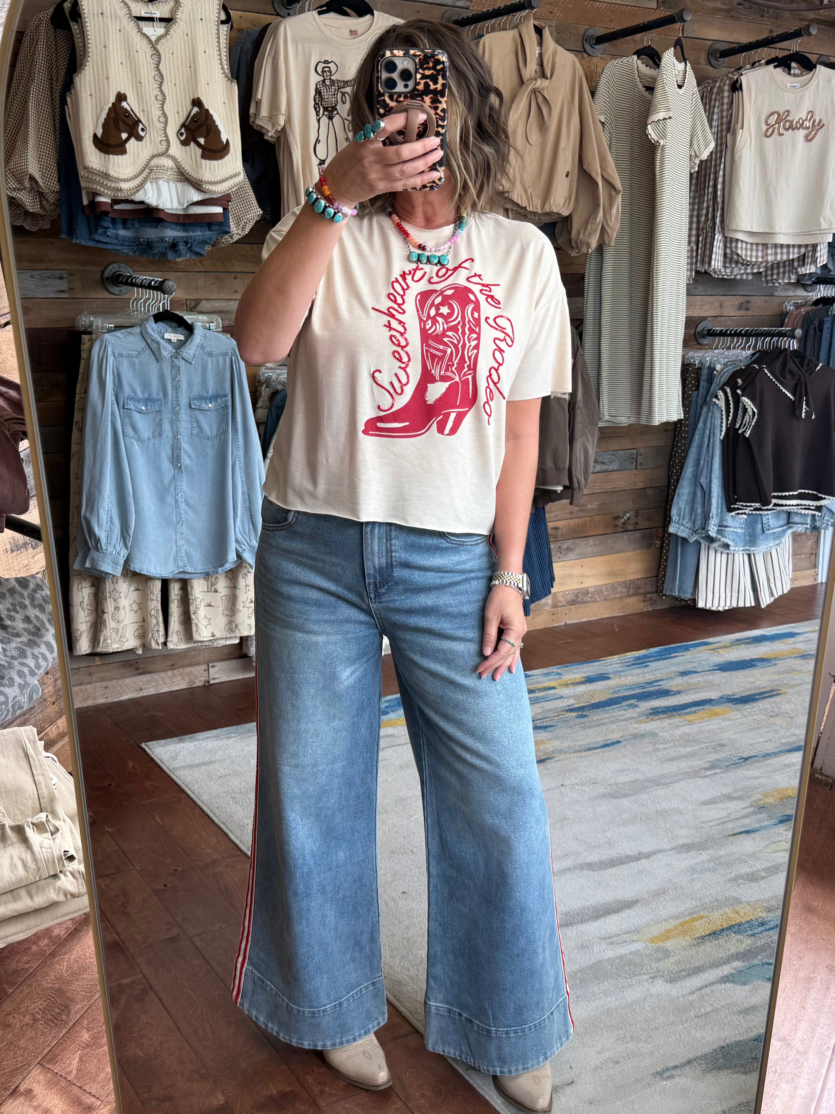 Side Stripe Jeans