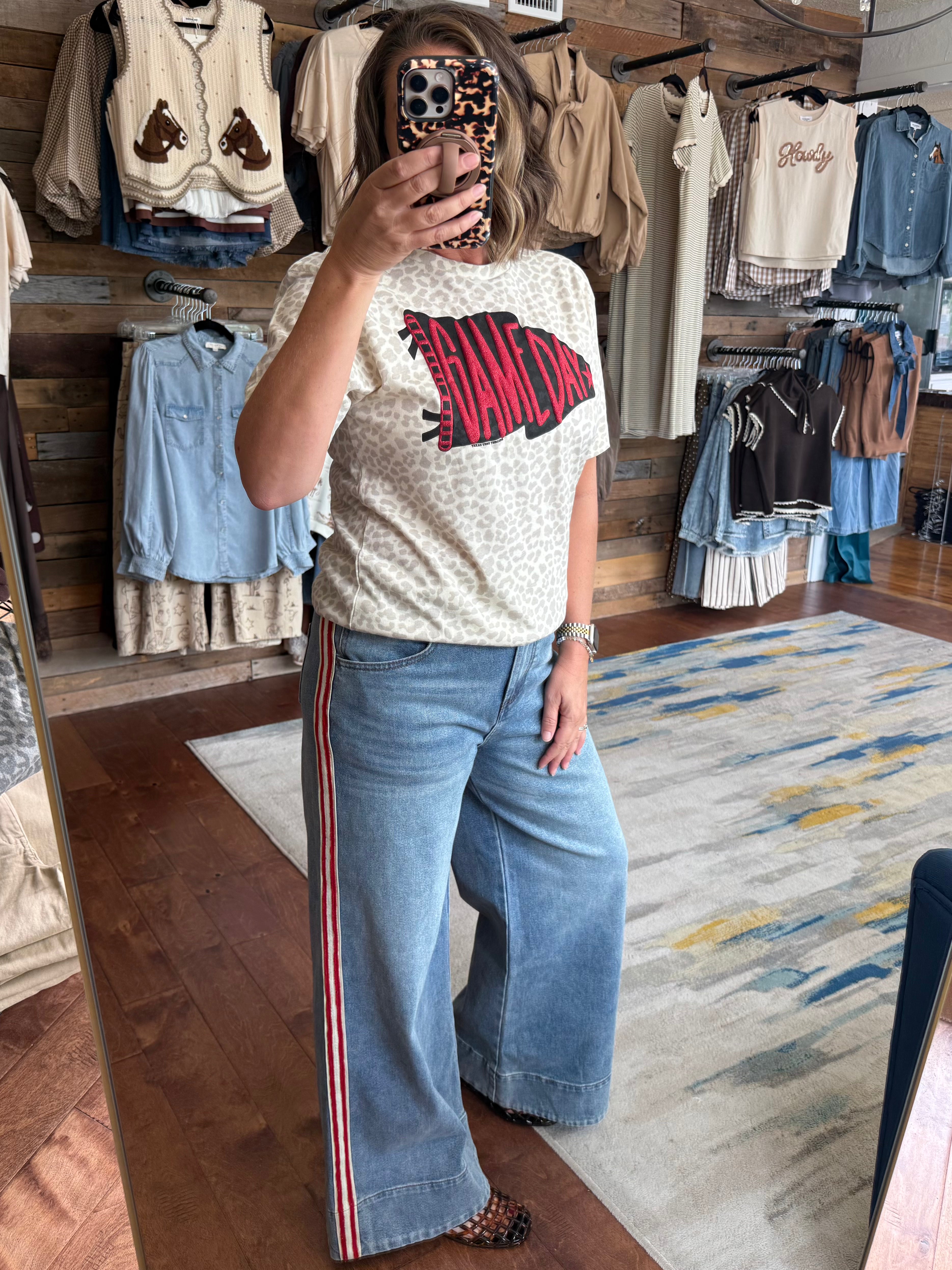 Side Stripe Jeans