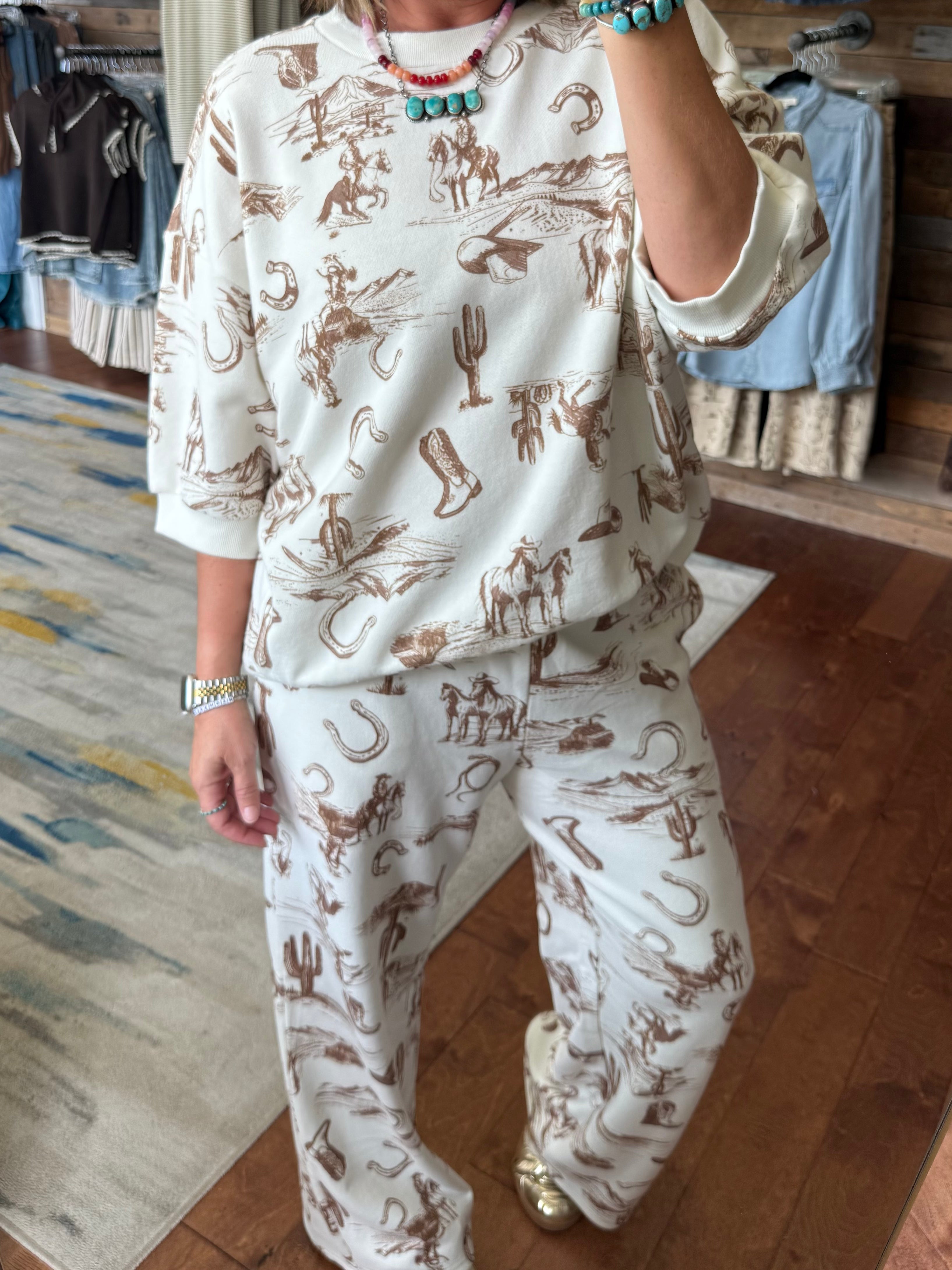 Ranchin' Graphic Joggers