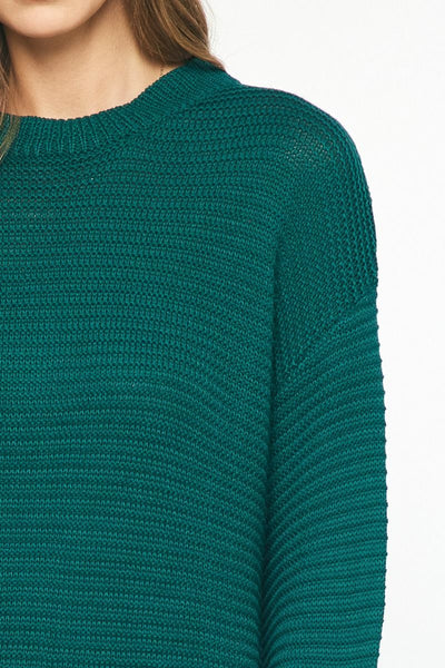 Perfect Ribbed Knit Sweater