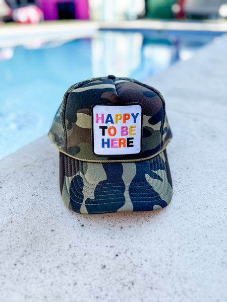 Happy To Be Here Hat