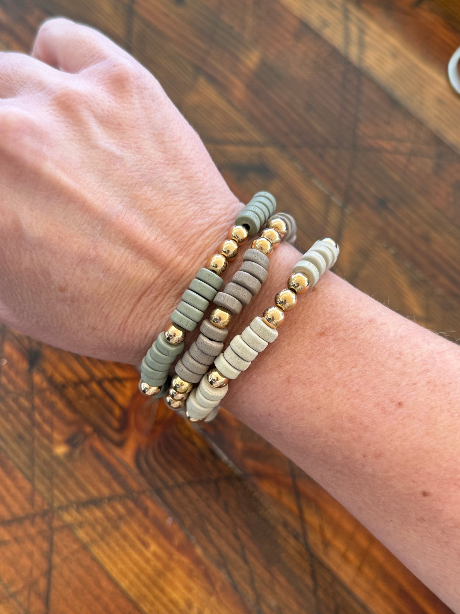 Neutral Bead Bracelet