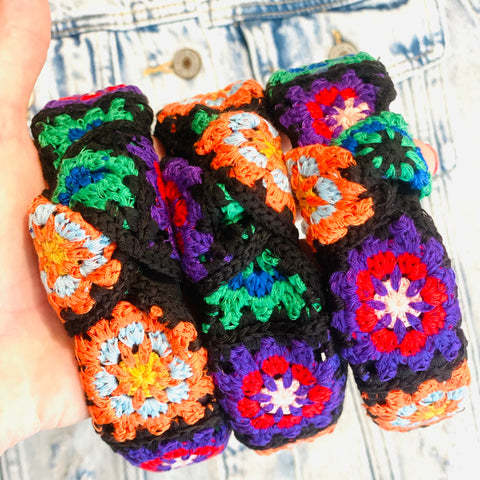 Floral Knit Headband
