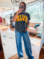 Black Leopard Alva Tee