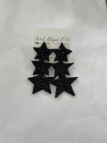 Star Beaded Earrings