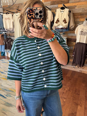 The Bella Button Up Sweater
