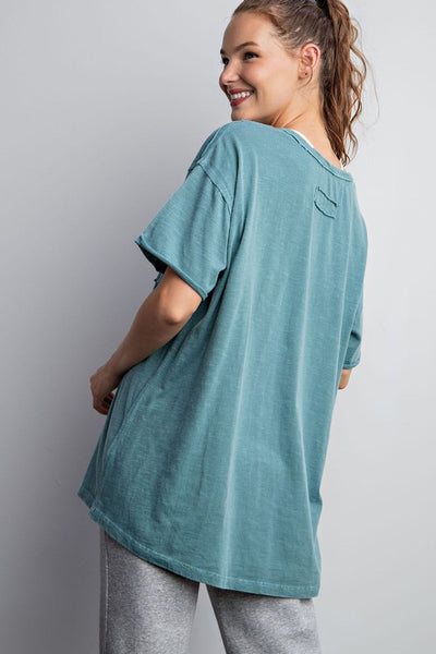 Mineral Washed Pocket Tee