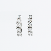 Silver Sparkle Huggies