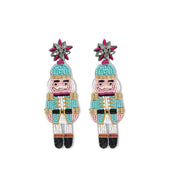Beaded Nutcracker Earrings