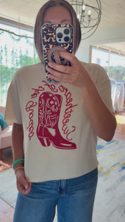 Sweetheart of the Rodeo Tee