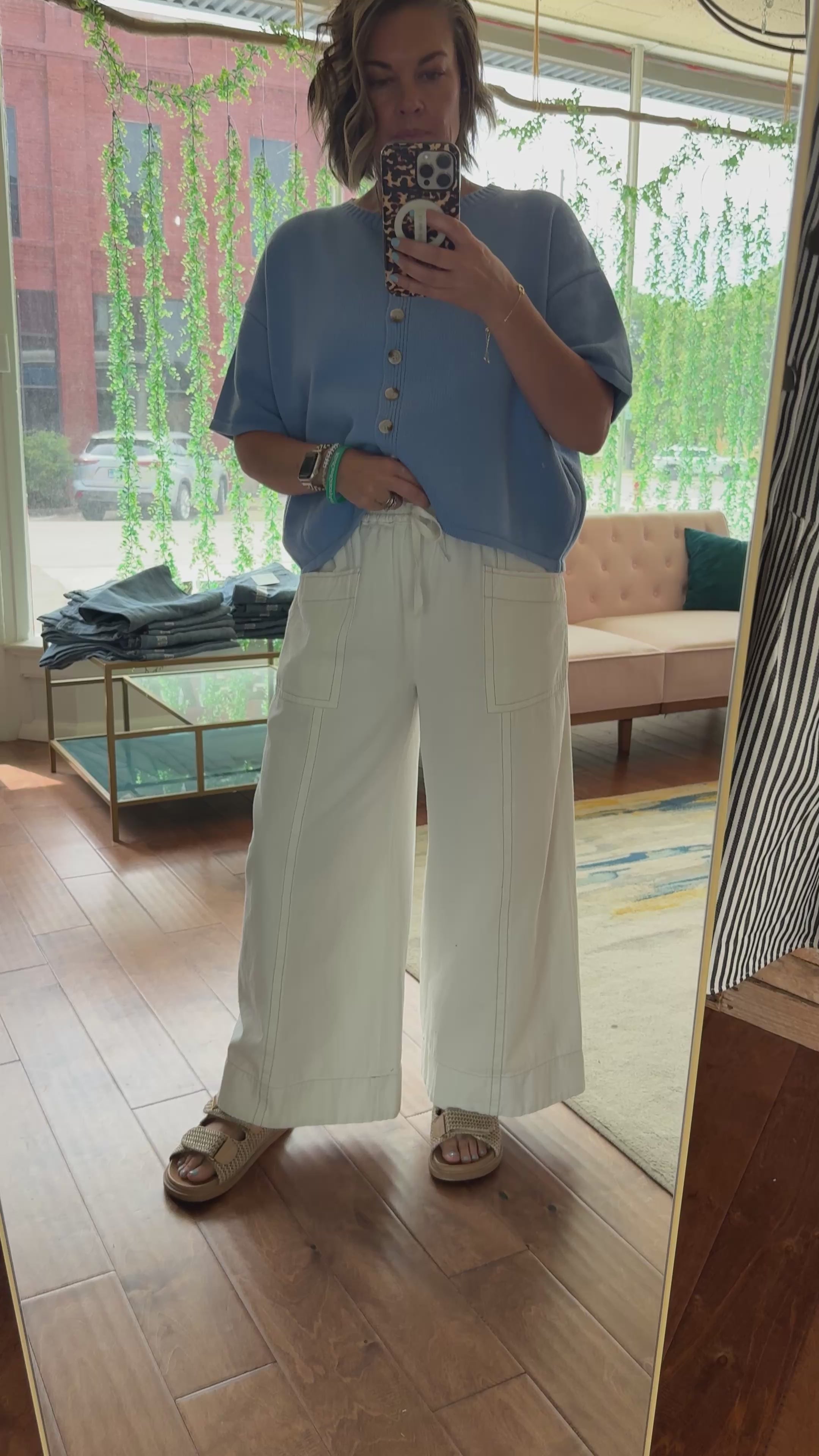 Mineral Wash Twill Pants