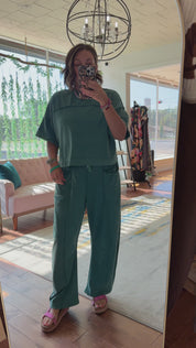 Cas Barrel Pant Set