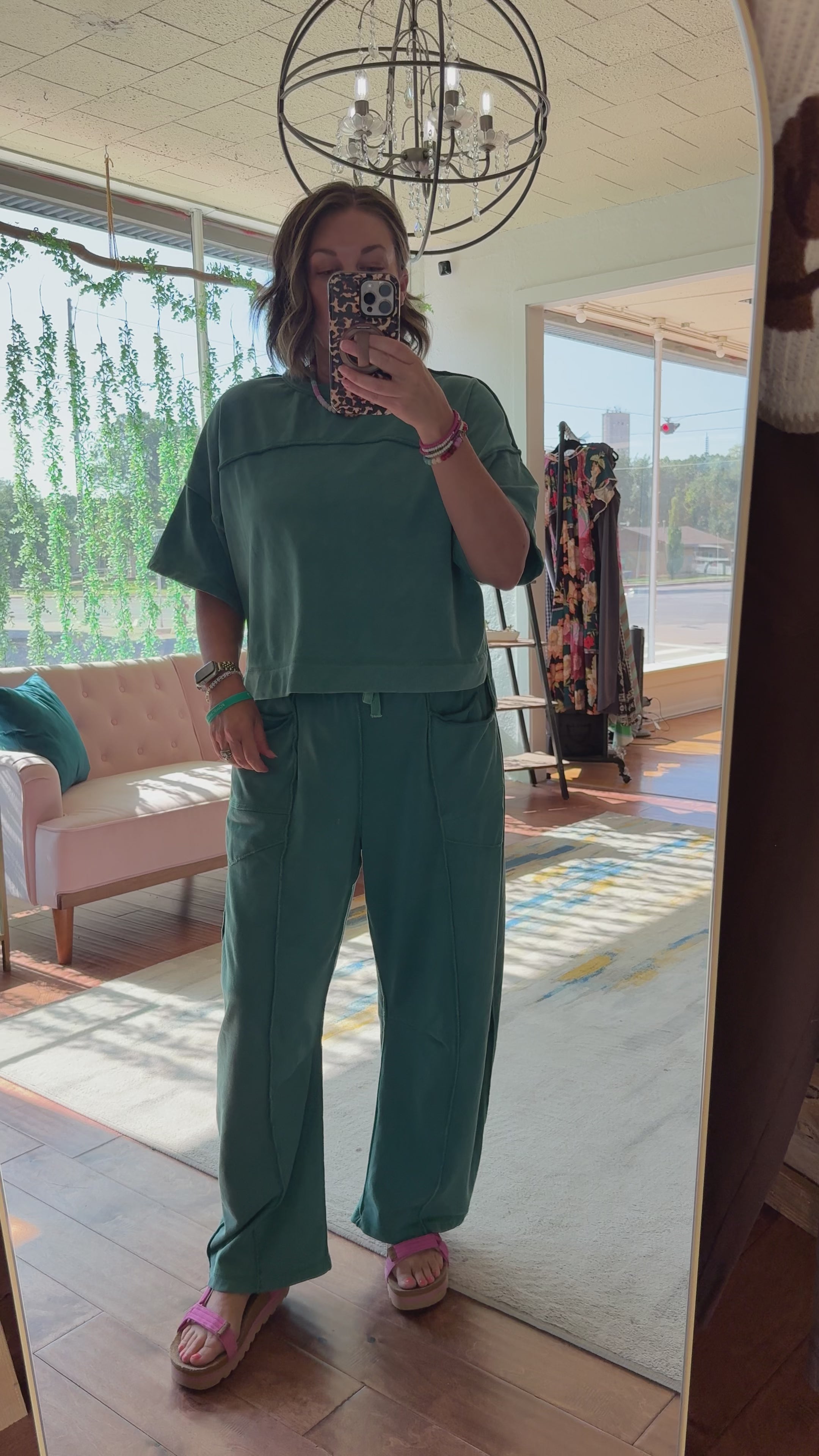 Cas Barrel Pant Set