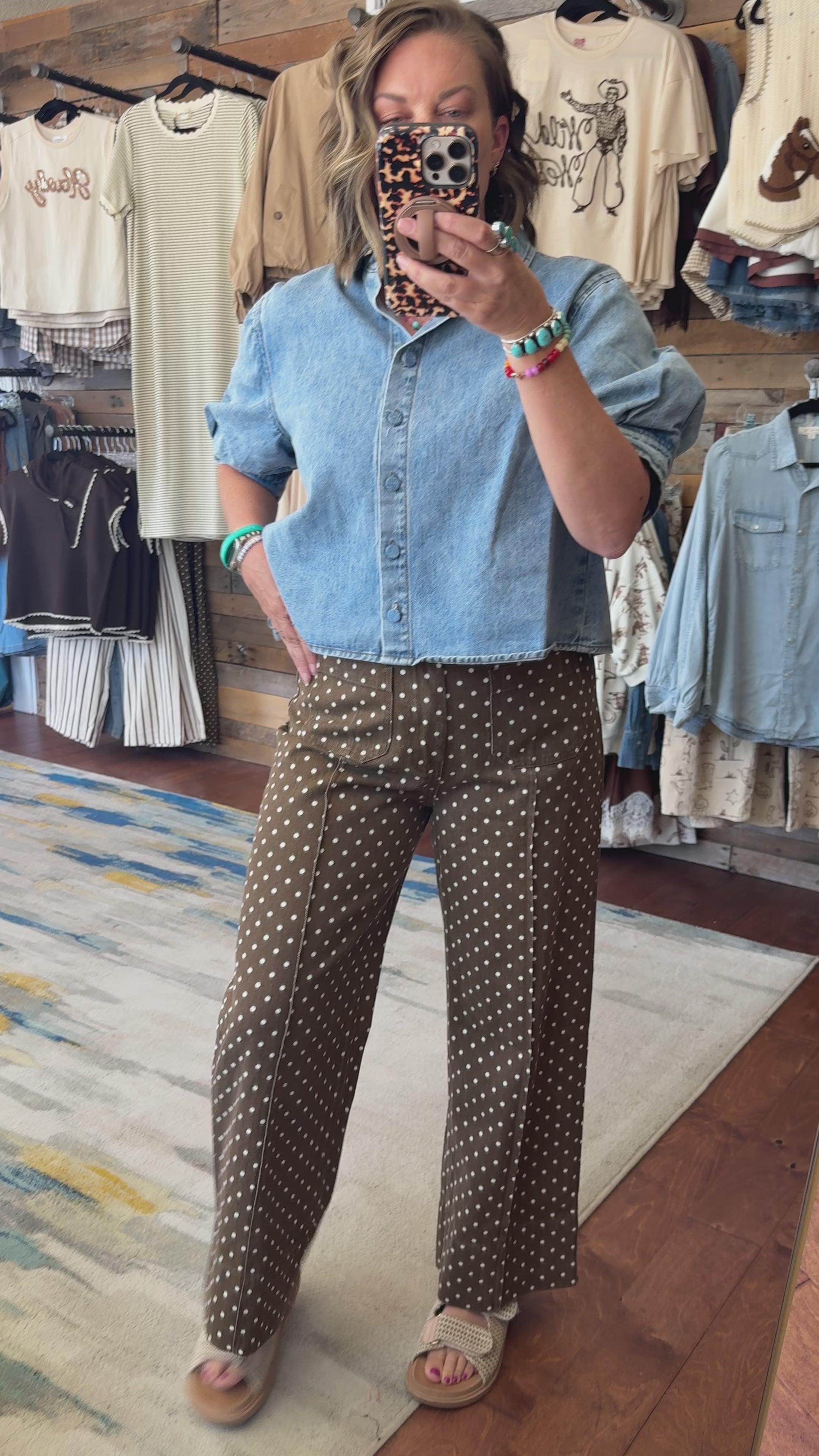 Dot it Up Jeans